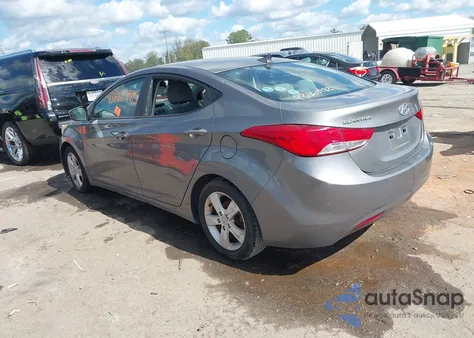 2013 Hyundai Elantra Gls из США, поврежденный, VIN 5NPDH4AE6DH375282